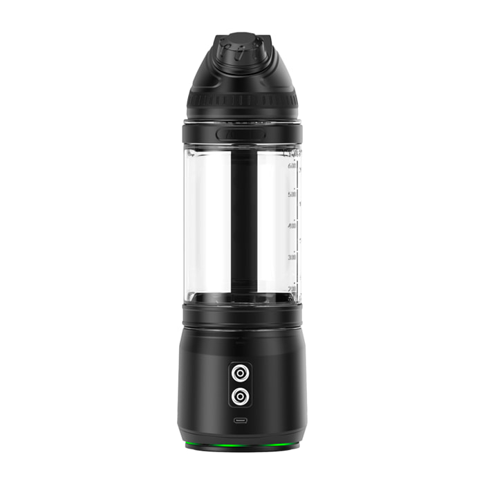 Frullatore portatile A11 Pro da 700 ml con potente motore da 240W, batteria ad alta capacità da 4000mAh e sistema di rotazione bidirezionale. Con luci LED.