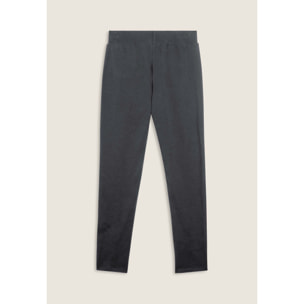 Pantaloni regular in felpa garzata con dettagli a trecce