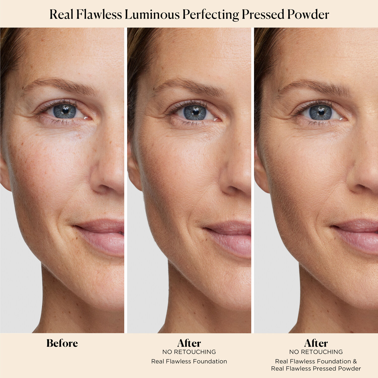 Real Flawless Luminous Perfecting - Pressed Powder