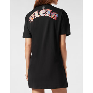 PHILIPP PLEIN Abito a t-shirt corto SKULL