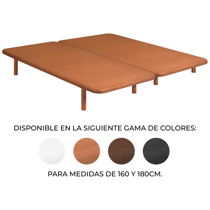 Cama Base Tapizada | Transpirable Tejido 3D | 25CM | Estructura reforzada | ENVIO, ENTREGA Y RETIRADA INCLUIDO
