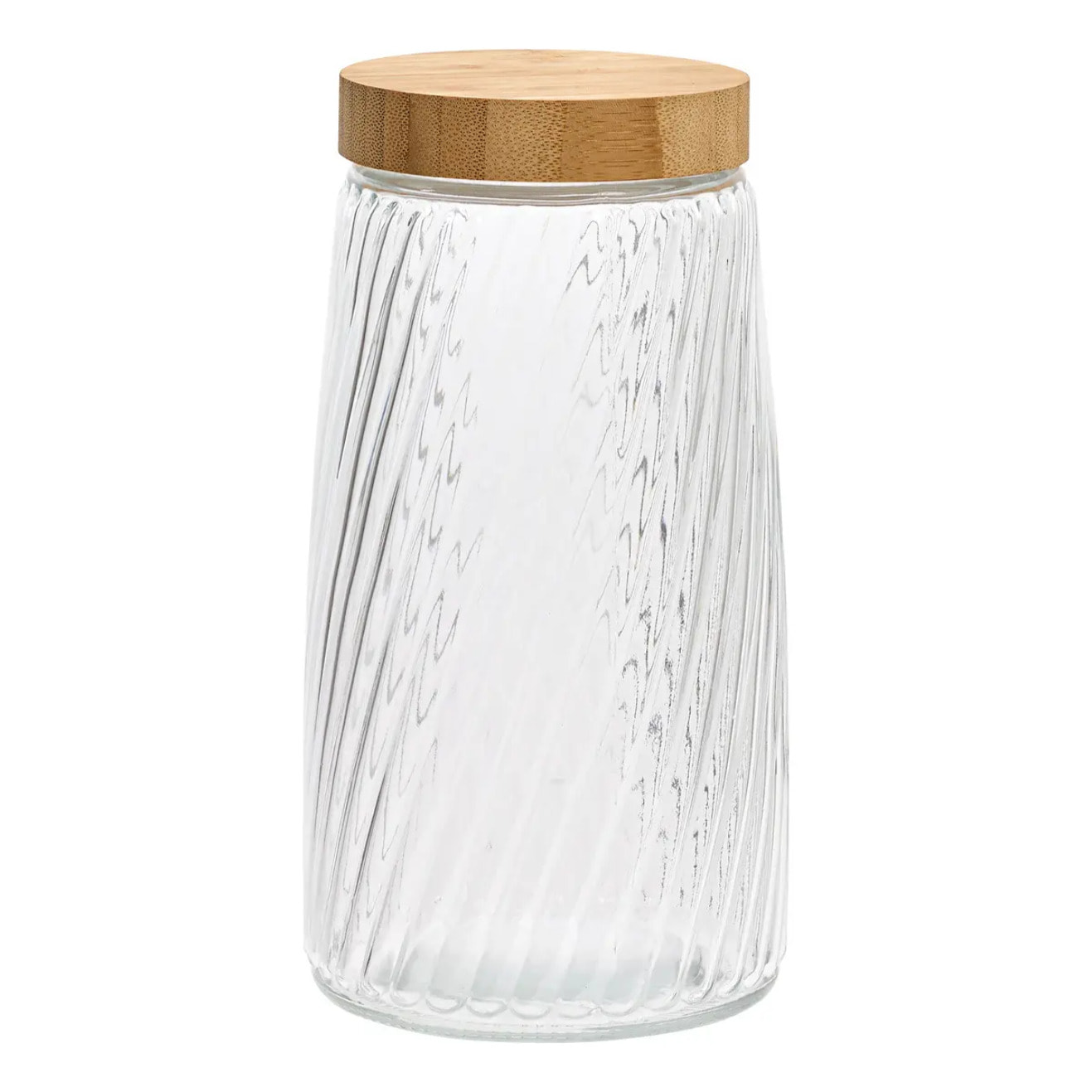Bocal Striva rond 2,1L transparent