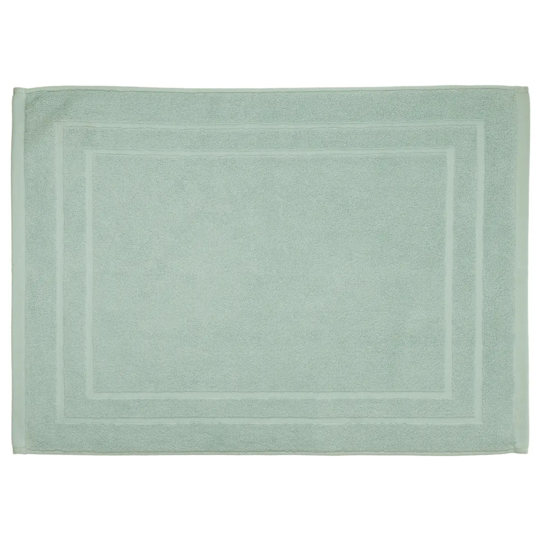 Tapis de bain coton vert 50x70cm