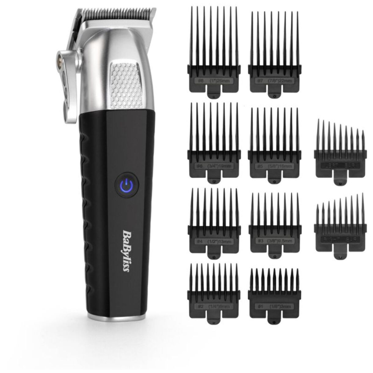 Tondeuse cheveux BABYLISS E812E Lithium Power, précision 0,8 mm, autonomie 180 mn