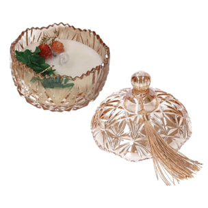 Candela profumata Risveglio di Primavera in vetro cm 24x13h8