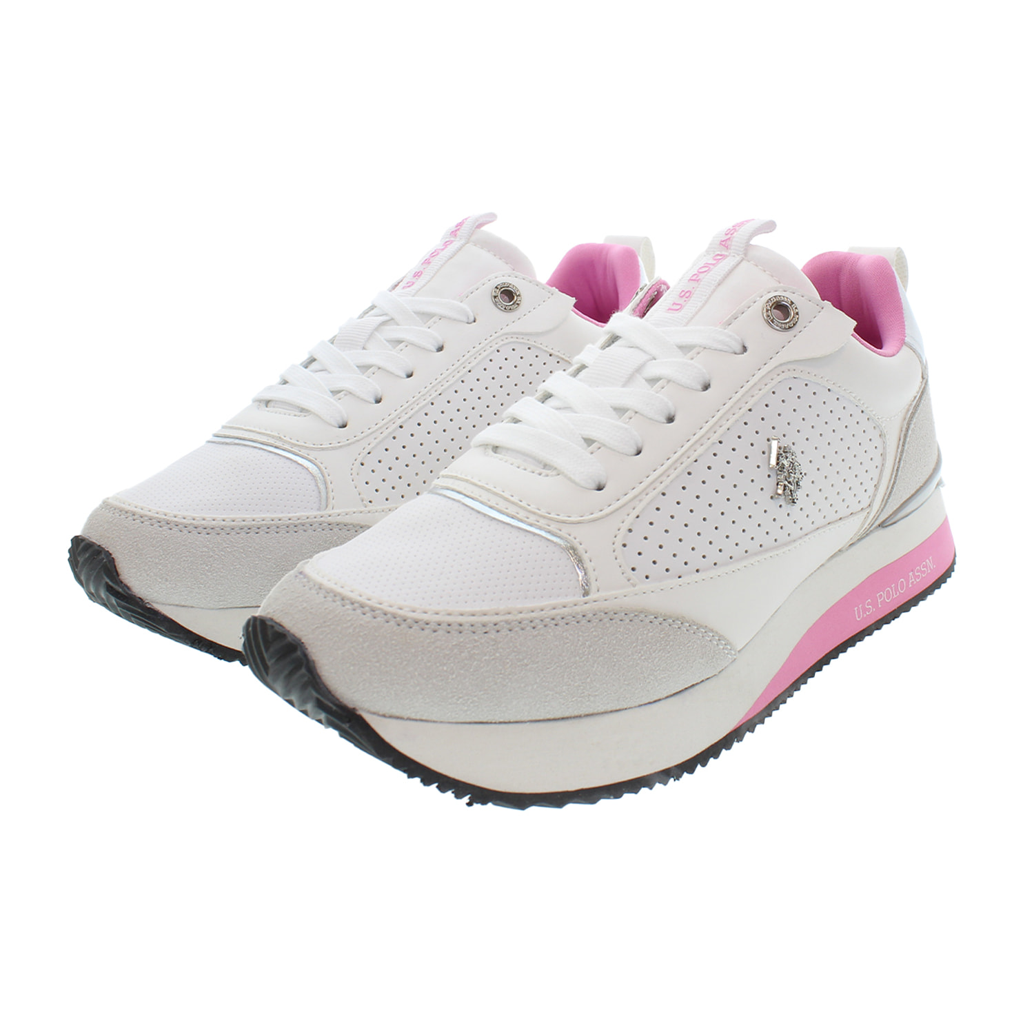 U.S. Polo Assn. - Sneakers FRISBY002W/5YN2 in sintetico per donna