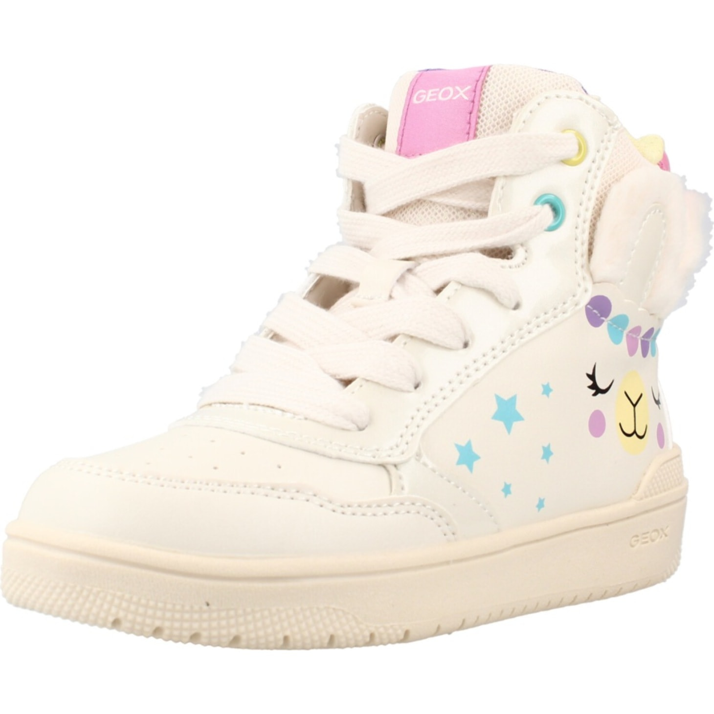 Zapatillas Niña de la marca GEOX  modelo J56HXE 0BCKN BLANCO