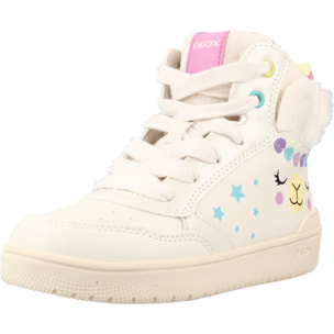 Zapatillas Niña de la marca GEOX  modelo J56HXE 0BCKN BLANCO