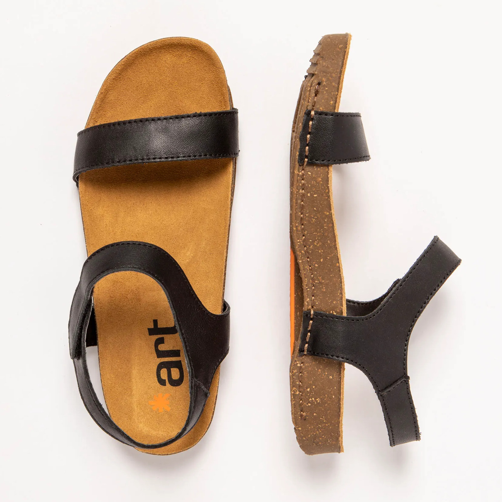 Sandalias 1119 NAPPA BLACK/ I BREATHE color Black