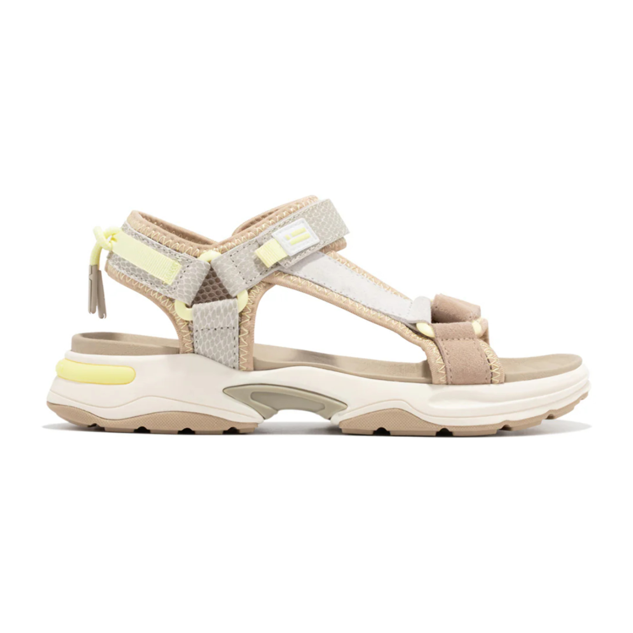 Sandalias Flame Tiras Oro