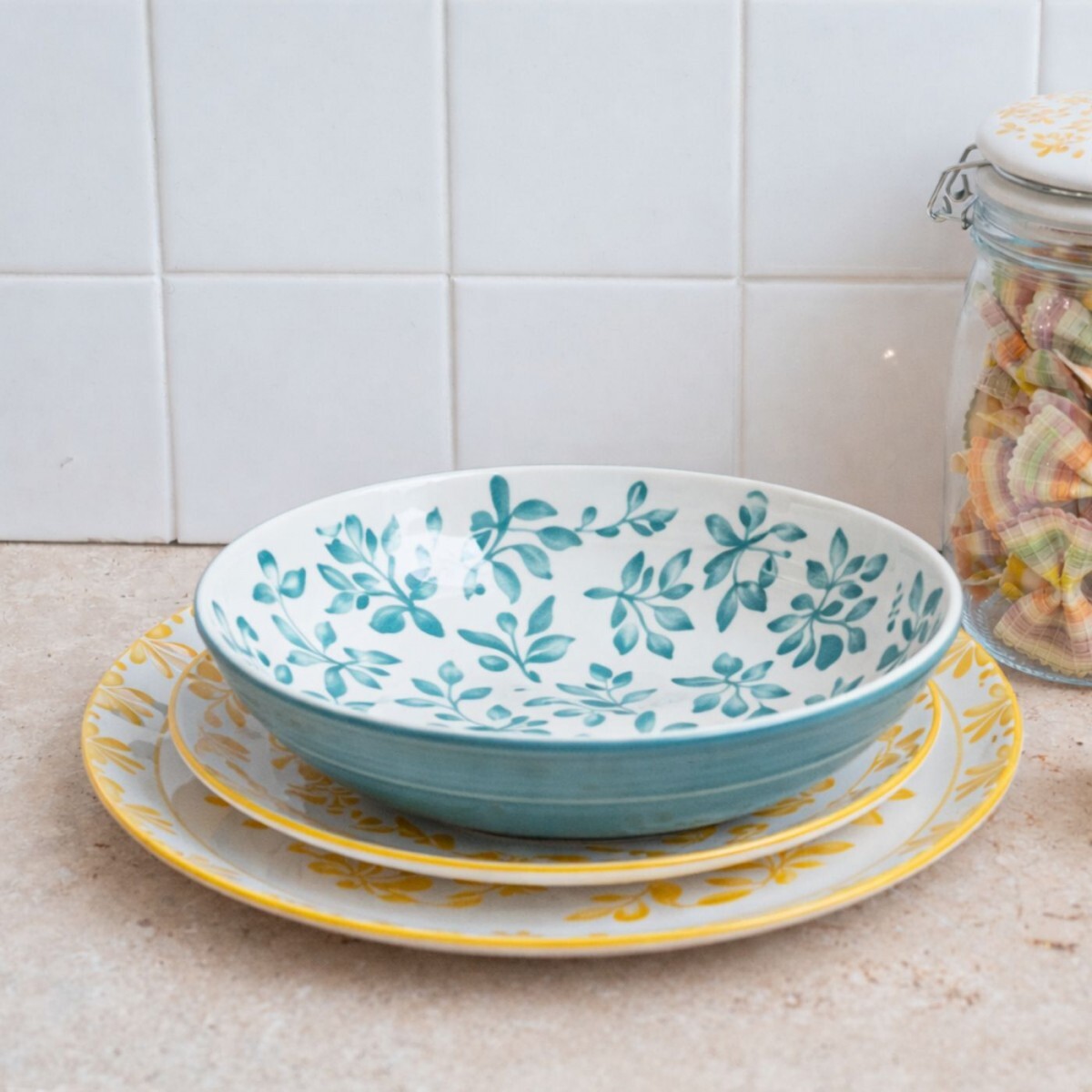 Lot de 6 assiettes creuses, TRATTORIA