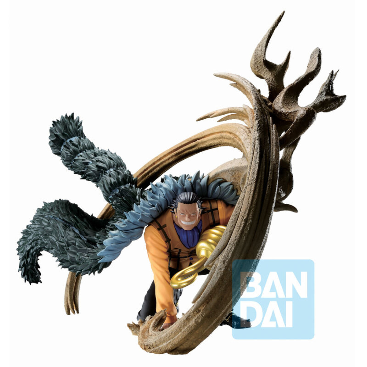 One Piece Figura Ricordi del Duello Crocodile Ichibansho 7cm Banpresto