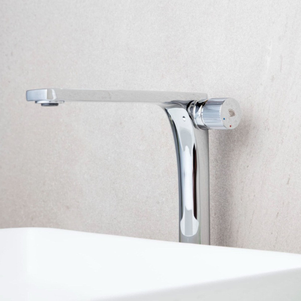 Mélangeur lavabo chromé haut SAT Evolution sans vidage  (SATBSEVO285)