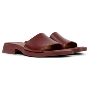 Sandalias - CAMPER Dana - Burdeos - Cuero liso