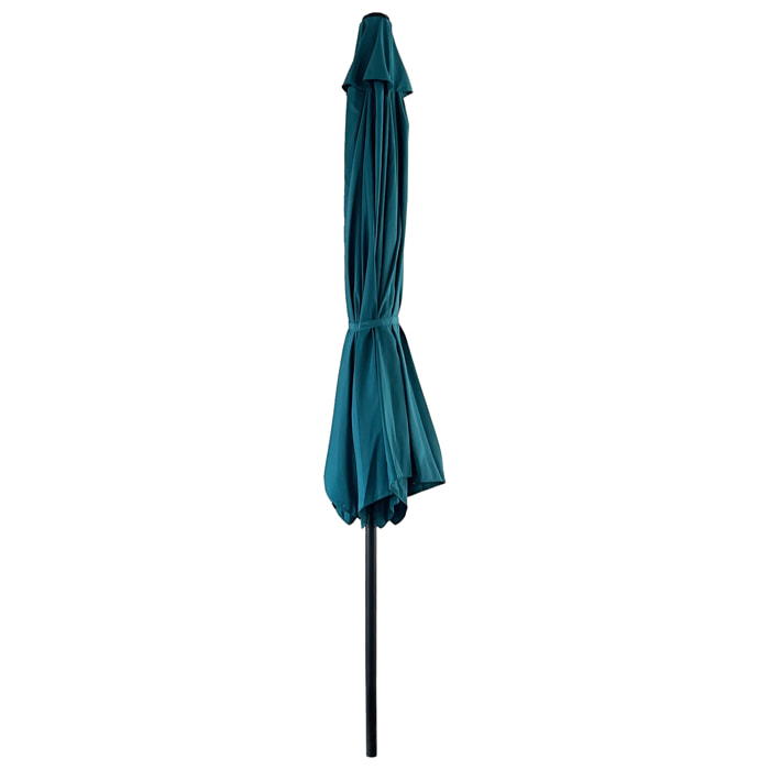 Parasol droit HAPUNA rond - Bleu