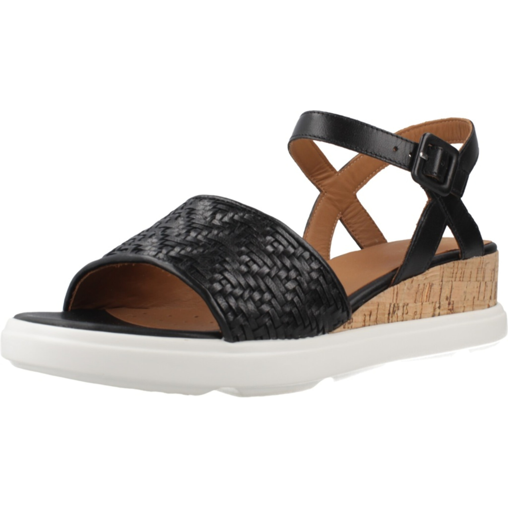 Sandalias Mujer de la marca GEOX  modelo D55GUB NEGRO