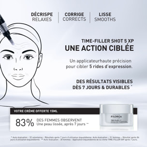 Time-Filler 5 Xp - Coffret Time-Filler Crème Correction 15 ml + Sérum Time-Filler Shot 15 ml
