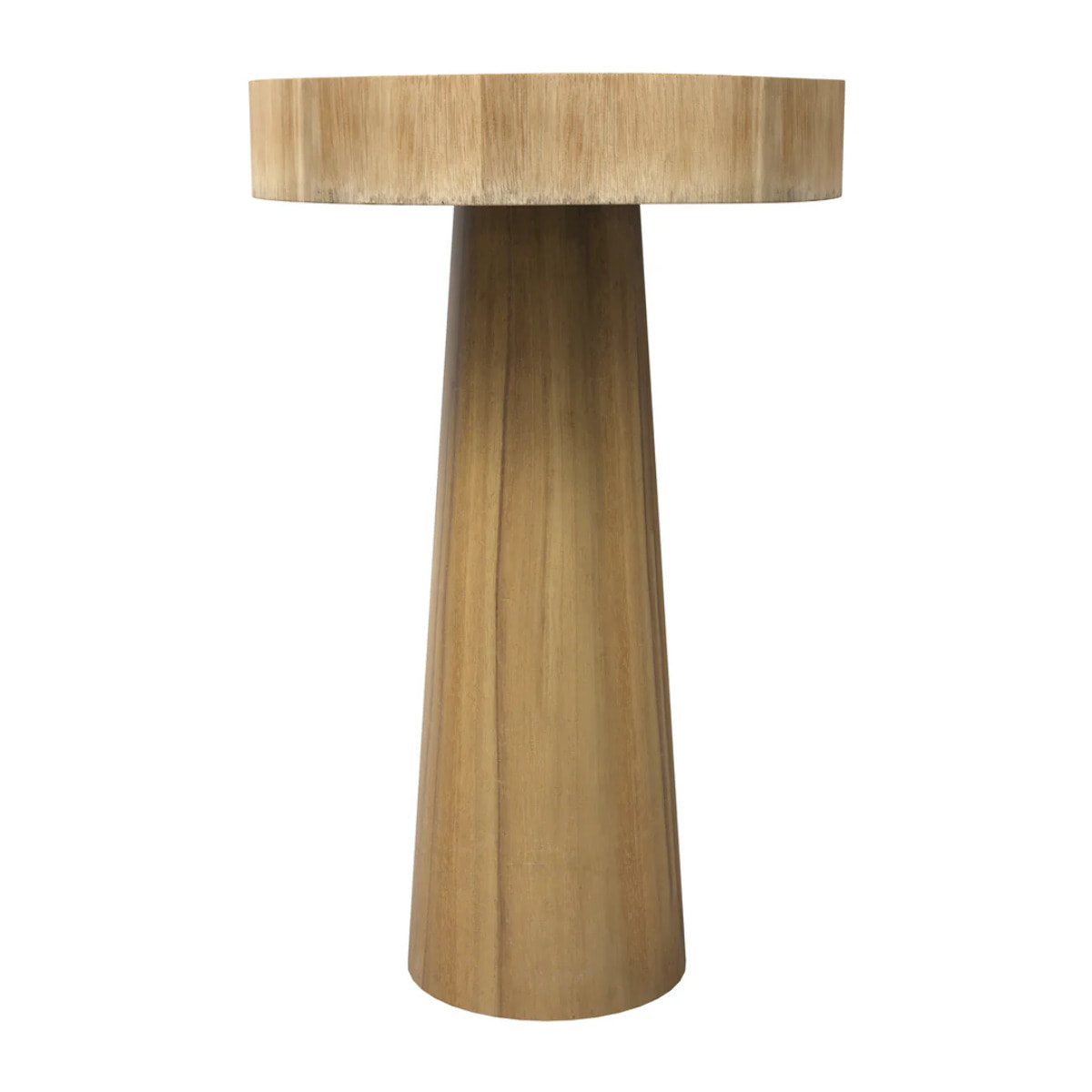 Table d'appoint ronde en bois de suar D35 cm - Janah