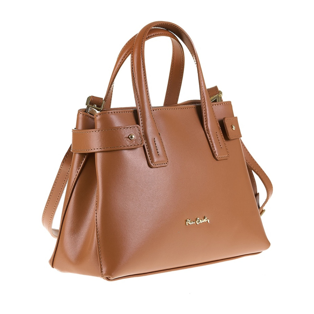 Borsa a mano da donna Made in Italy - Modello Edera Pro - 100% pelle - 27.5 x 20.5 x 10.5 cm