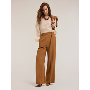 Motivi - Blusa in mussola ricamata - Bianco