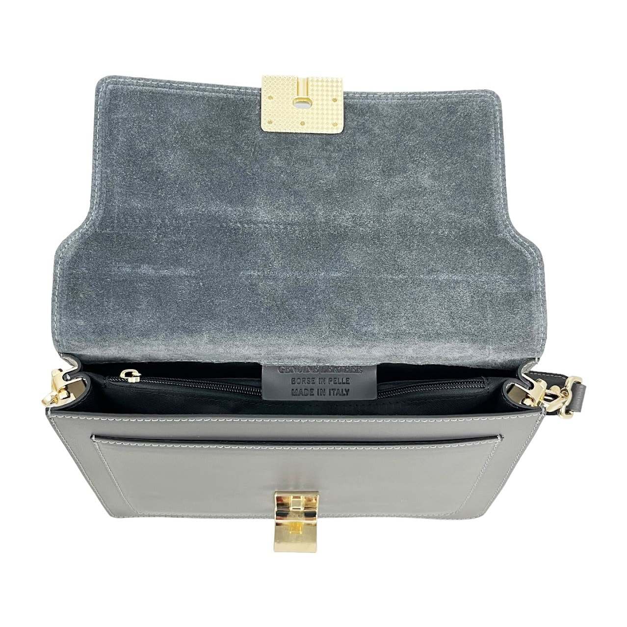 Borsa a tracolla Cheval Firenze Diana Grigio Scuro