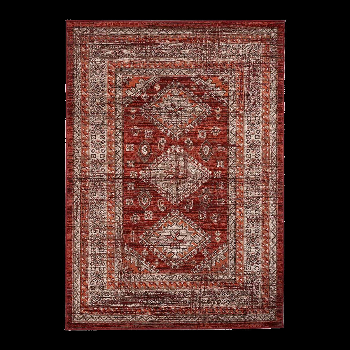 Tapis oriental tissé motif ethnique HEJE