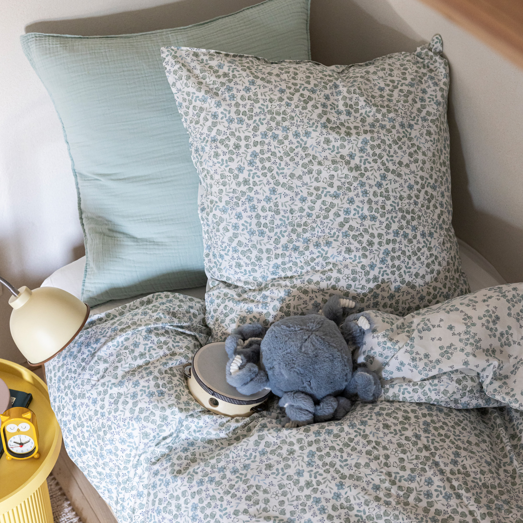 Housse de couette en percale de coton, AQUARELLE