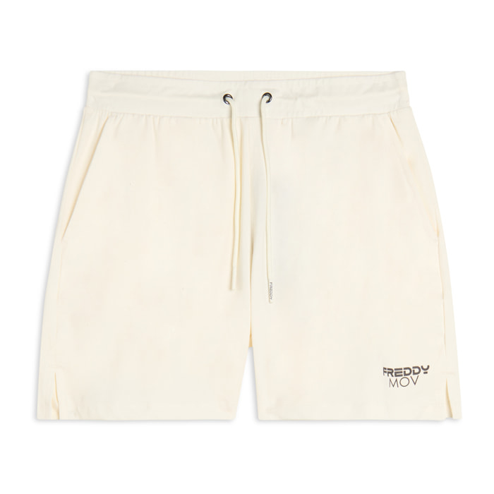 Pantaloncini Sportivi con Spacchi Laterali