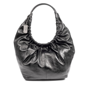 Arzignano bolso de hombro piel auténtica laminada asa grande acolchada