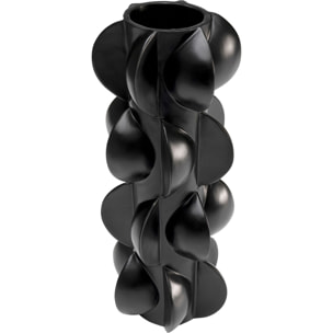Vase Viento 35cm noir Kare Design