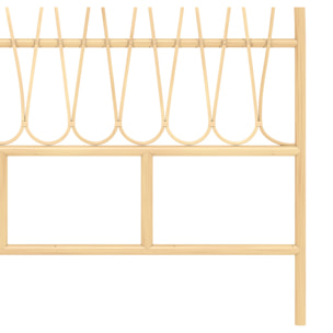 Tête de lit Elior 160 cm en rotin naturel