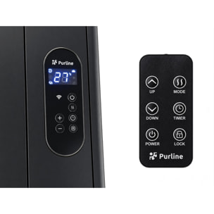 Emisor térmico diseño vertical 1000W con control Wifi CENIT B1000 PURLINE