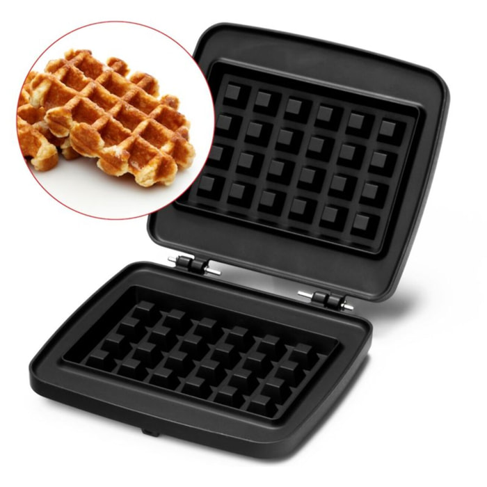 Plaque FRIFRI GAUFRES DE BRUXELLES 4X6