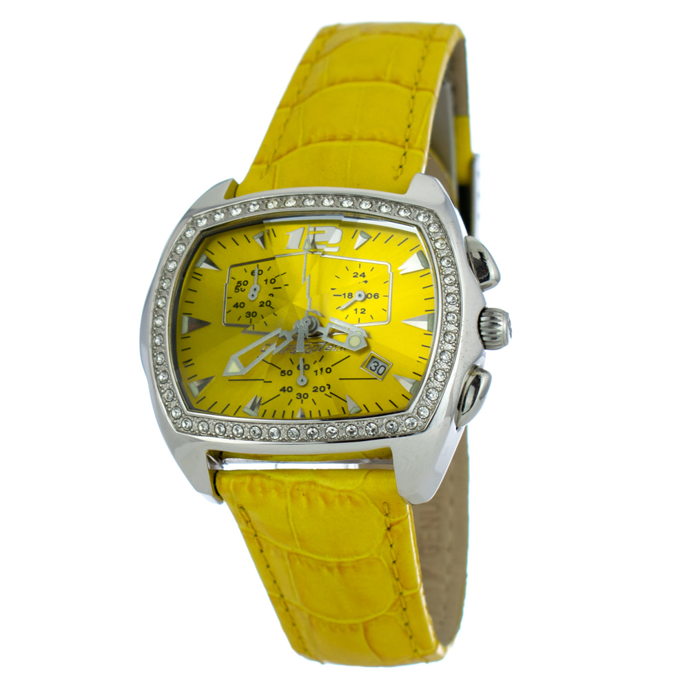 Reloj Chronotech CT2185LS-05 Mujer Analogico Cuarzo con Correa de Piel