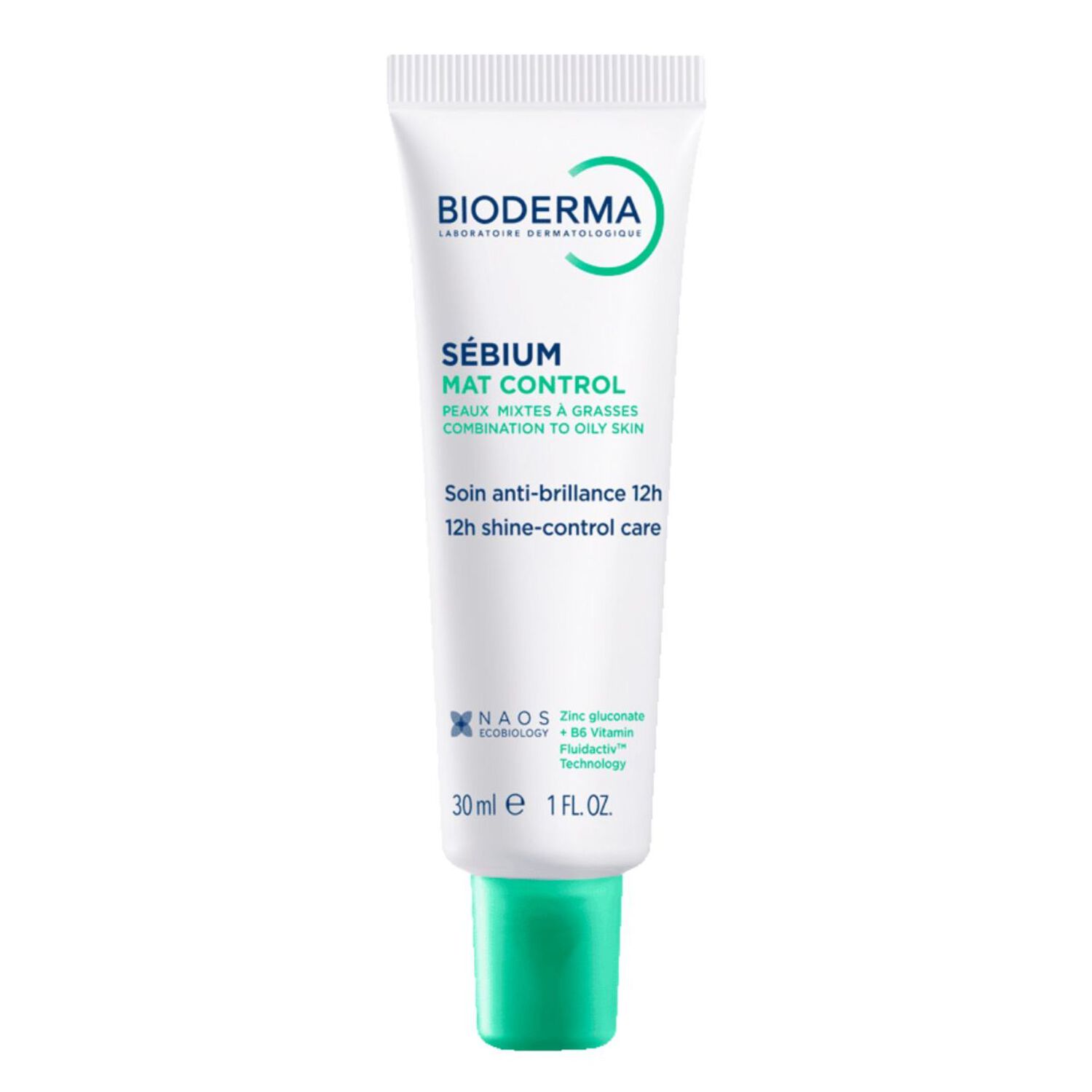 Sébium Mat Control - Soin Hydratant Anti-Brillance - Peaux Sensibles Mixtes à Grasses 30 ml