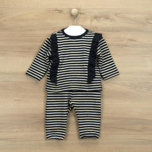 Conjunto Chandal Volantes Niña Nordic Marino