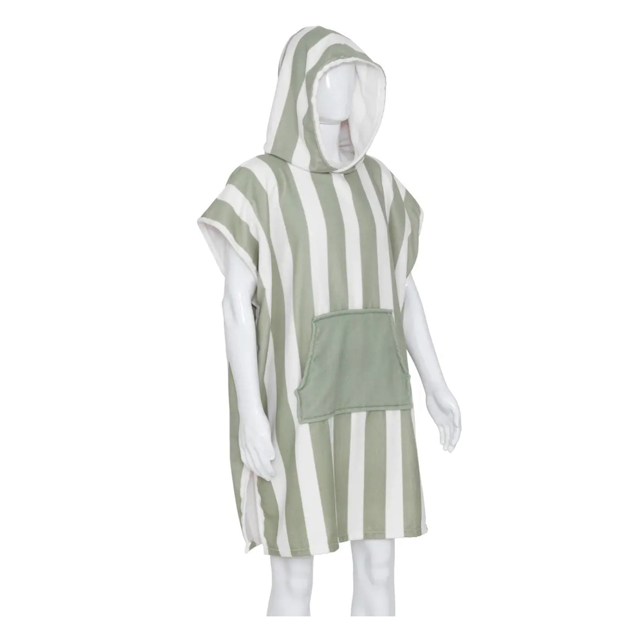 Poncho de plage "Wili" vert céladon 80x100cm