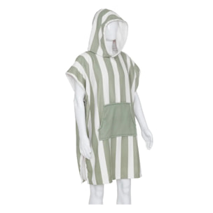 Poncho de plage "Wili" vert céladon 80x100cm