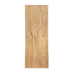 Etagère 4 cases cubes de rangement 92 x 92 cm bois de teck massif - ROMA