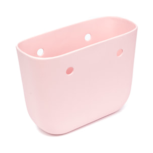 LIBELULLA Borsa a tracolla Body in gomma EVA. Colore: rosa chiaro