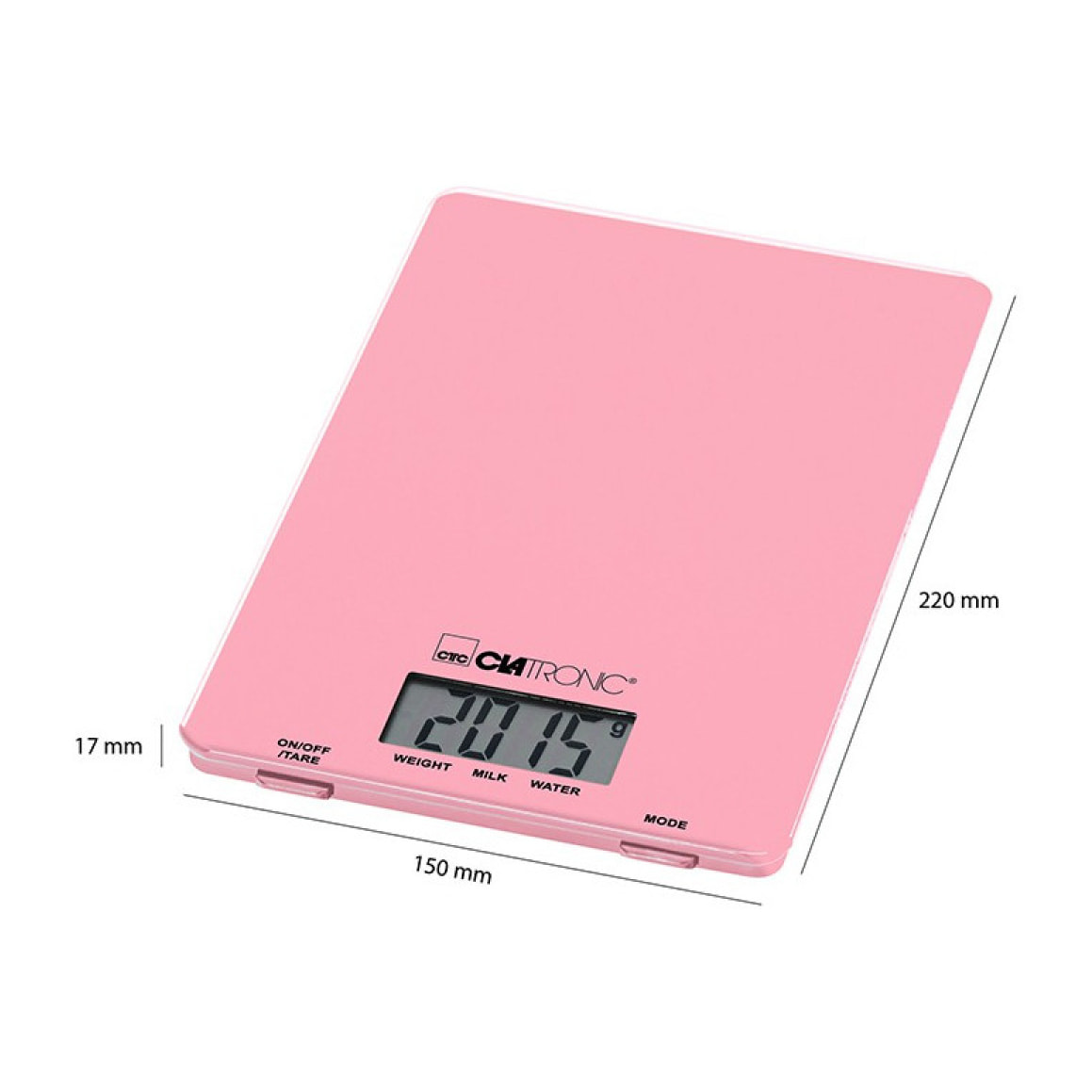 Balance de cuisine Clatronic KW 3626 Rose