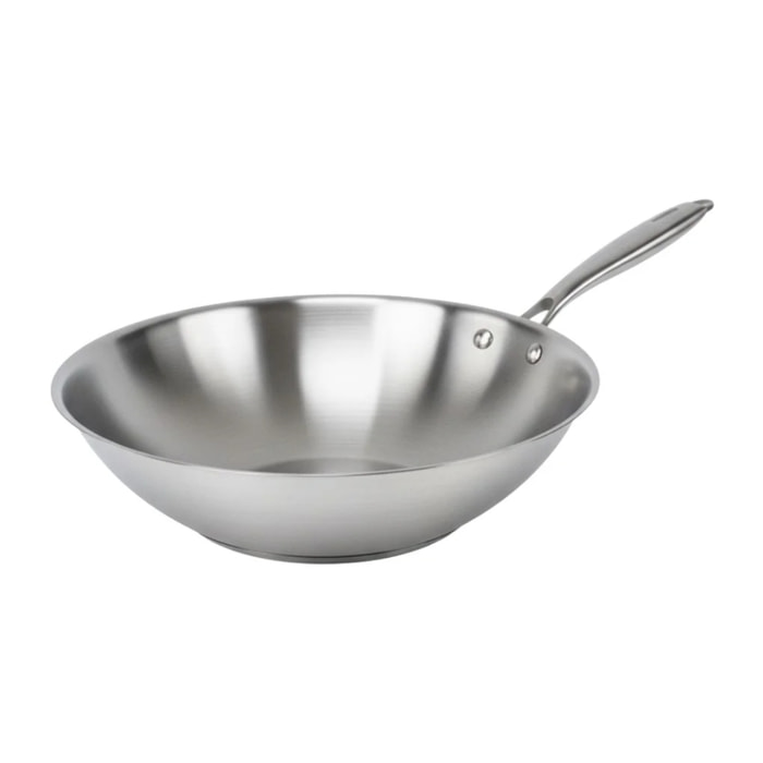 Wok en inox 18/10 Triply Fackelmann Vita3