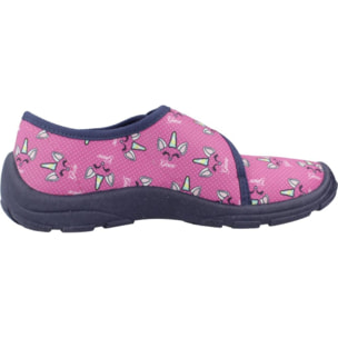 Zapatillas Hogar Niña de la marca GEOX  modelo J NYMEL GIRL ROSA