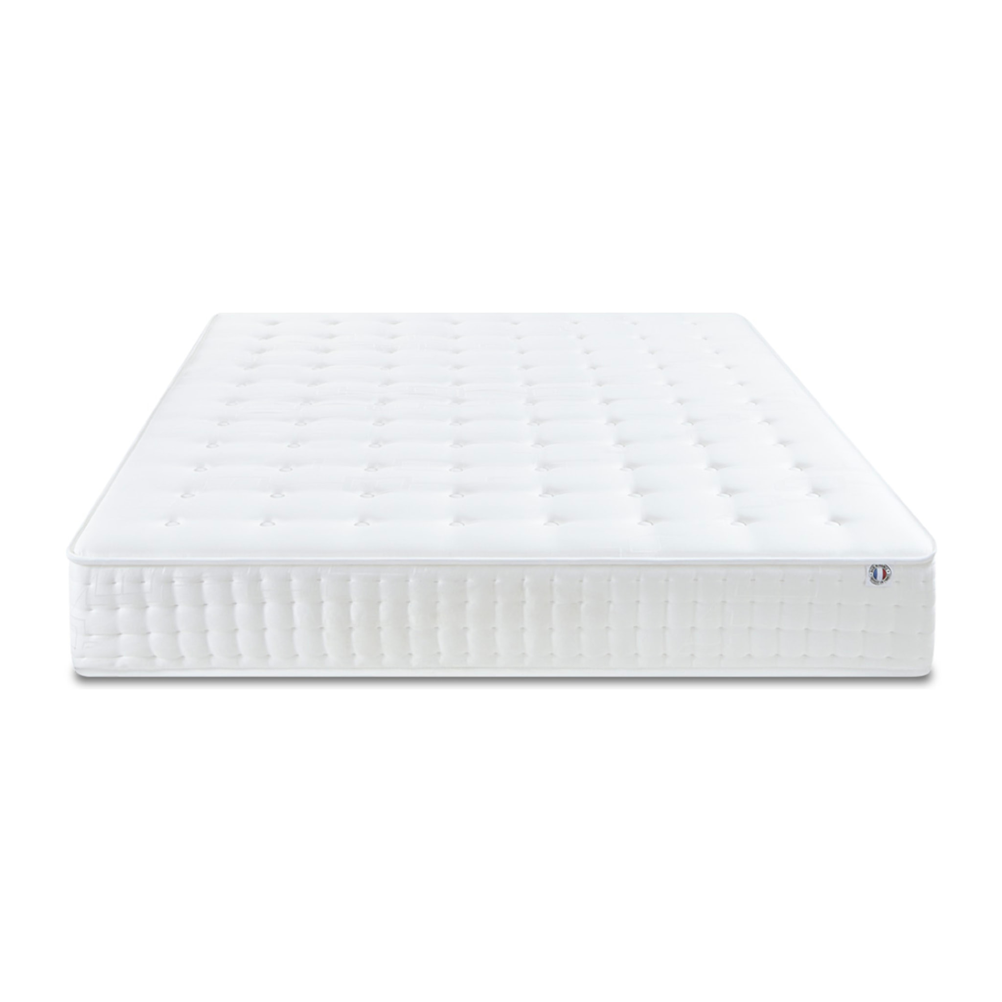 Matelas Vendôme, Soutien Ferme, 25 cm, Mémoire de Forme & Mousse Supersoft, Fabrication Française, Déhoussable