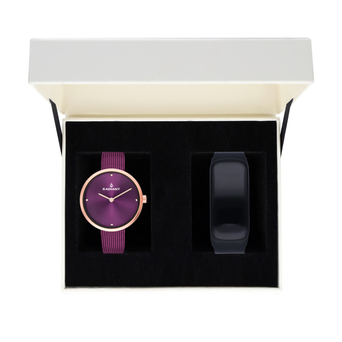 Reloj Radiant RA463203T Mujer Analogico Cuarzo con Correa de Acero inoxidable