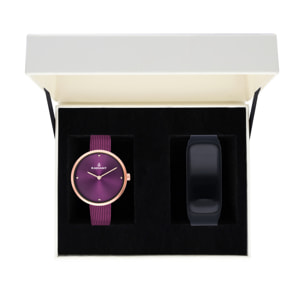 Reloj Radiant RA463203T Mujer Analogico Cuarzo con Correa de Acero inoxidable