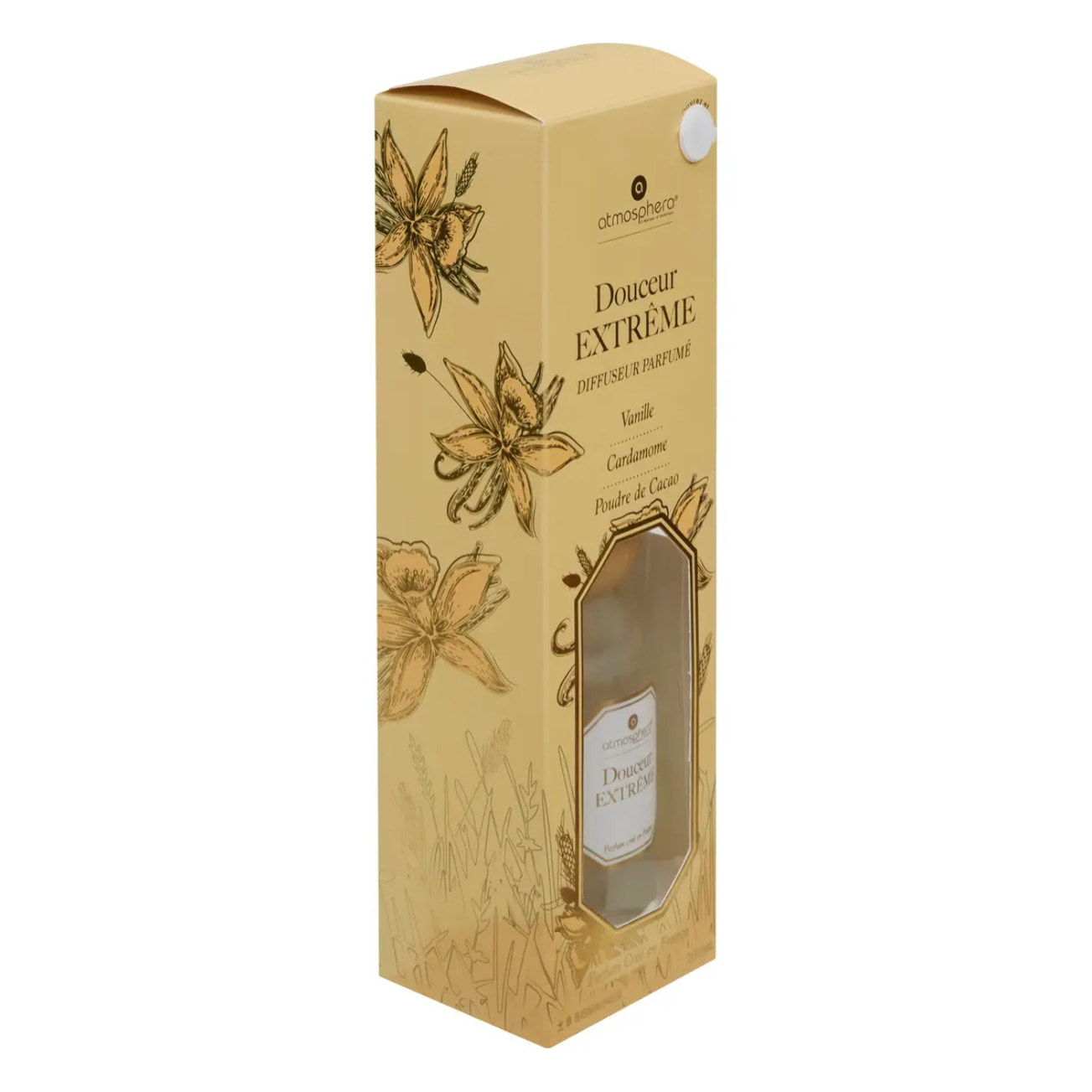 Diffuseur de parfum Elisa 200ml verre Douceur Extrême