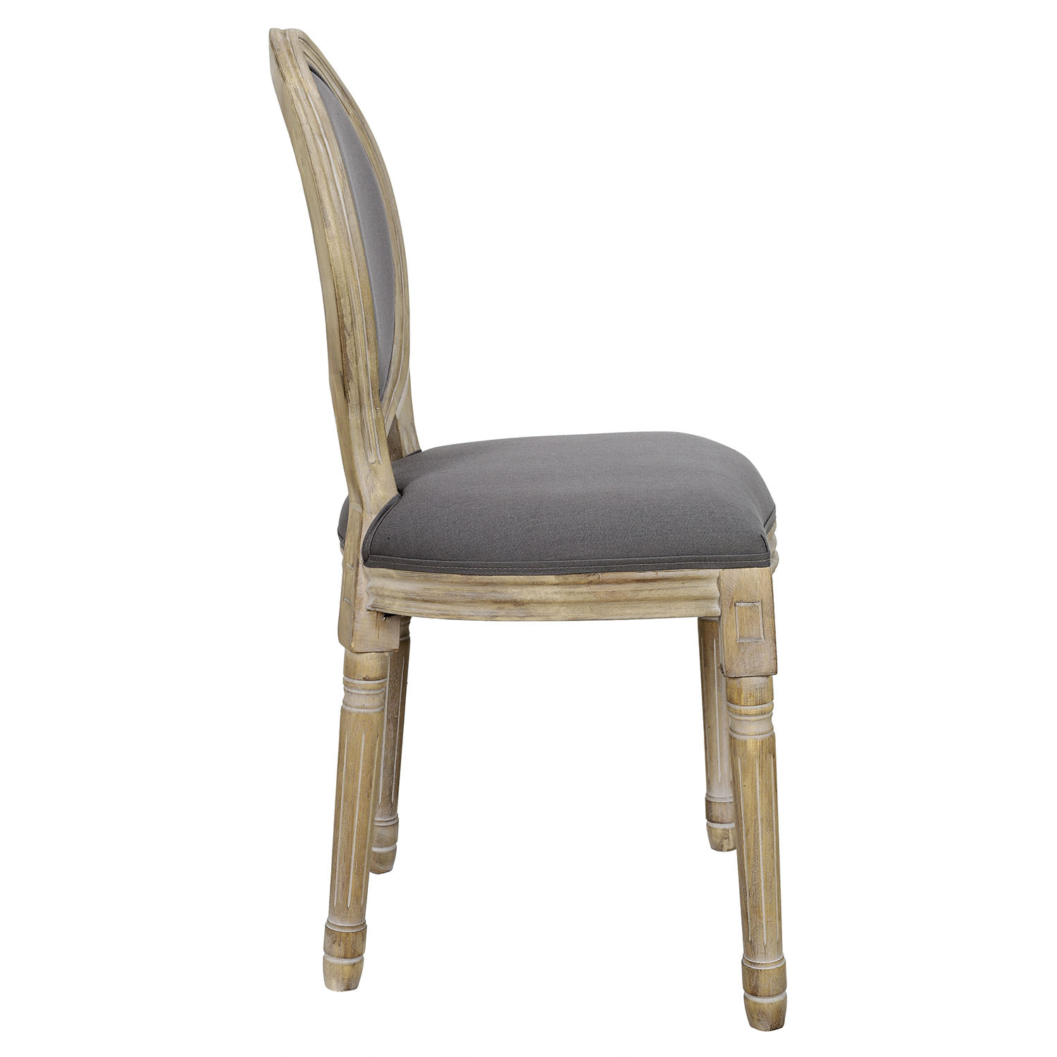 Chaise Eleonor Gris - Lot De 2