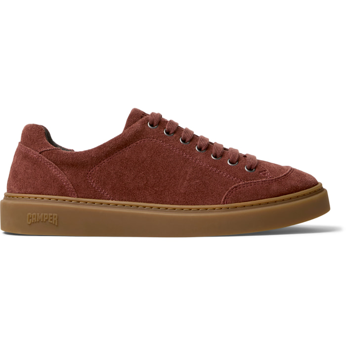 Sneakers - CAMPER Runner Twentyfive - Bordeaux - Pelle scamosciata