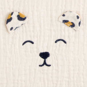 Protections de barreaux de lit bébé en gaze de coton